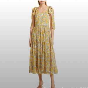 Millie Resort Daphne Citrus Yellow Dress